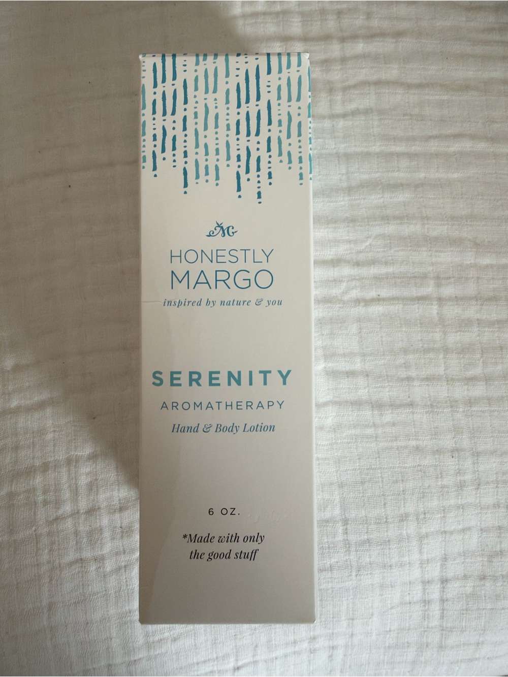 New Honestly Margo Aromatherapy Hand & Body Lotion Revive Menthol Eucalyptus 6oz